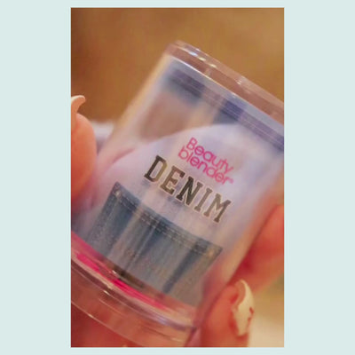 Denim Cosmetic Sponge