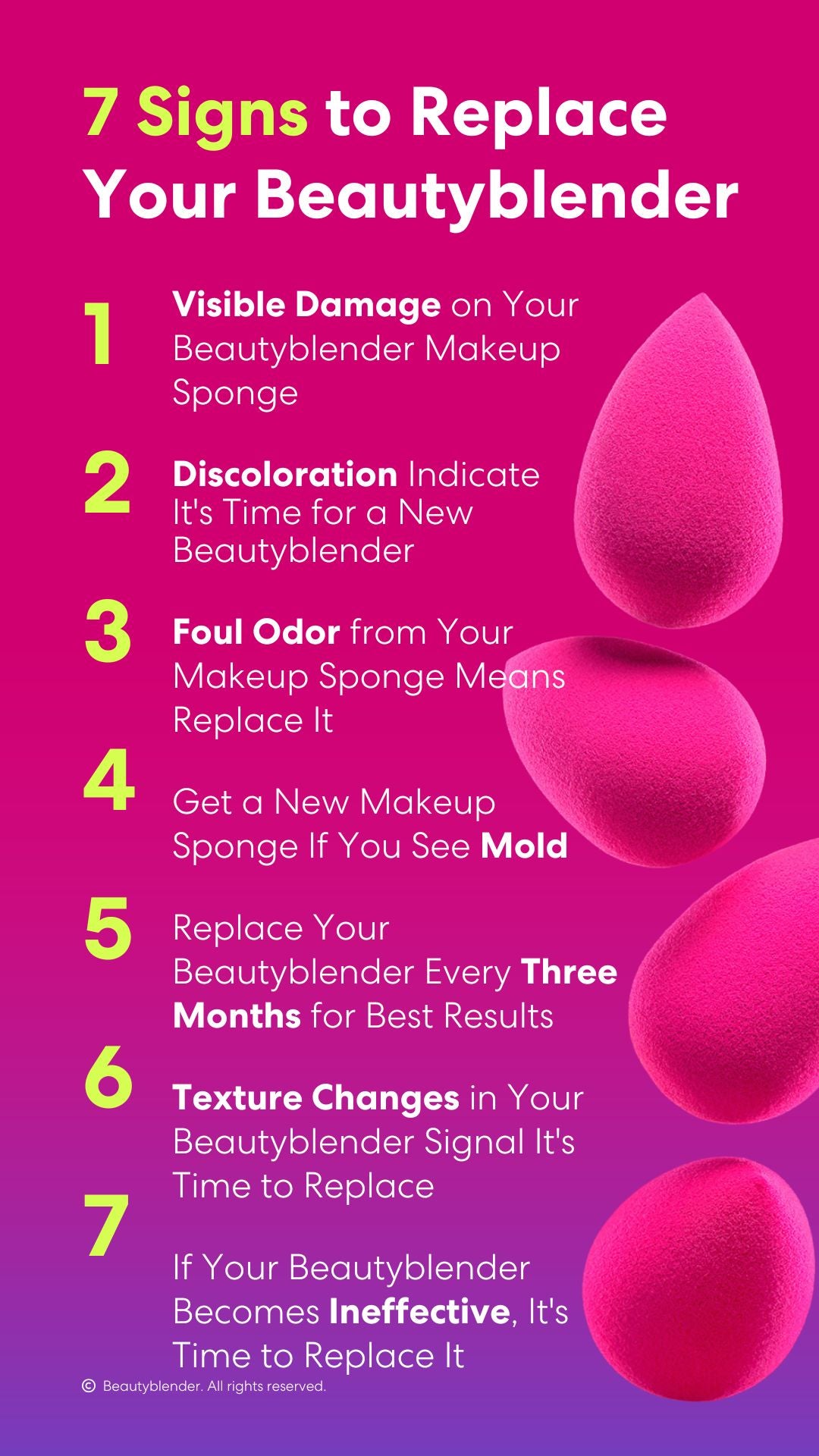 Signs It's Time to Replace Your Beautyblender