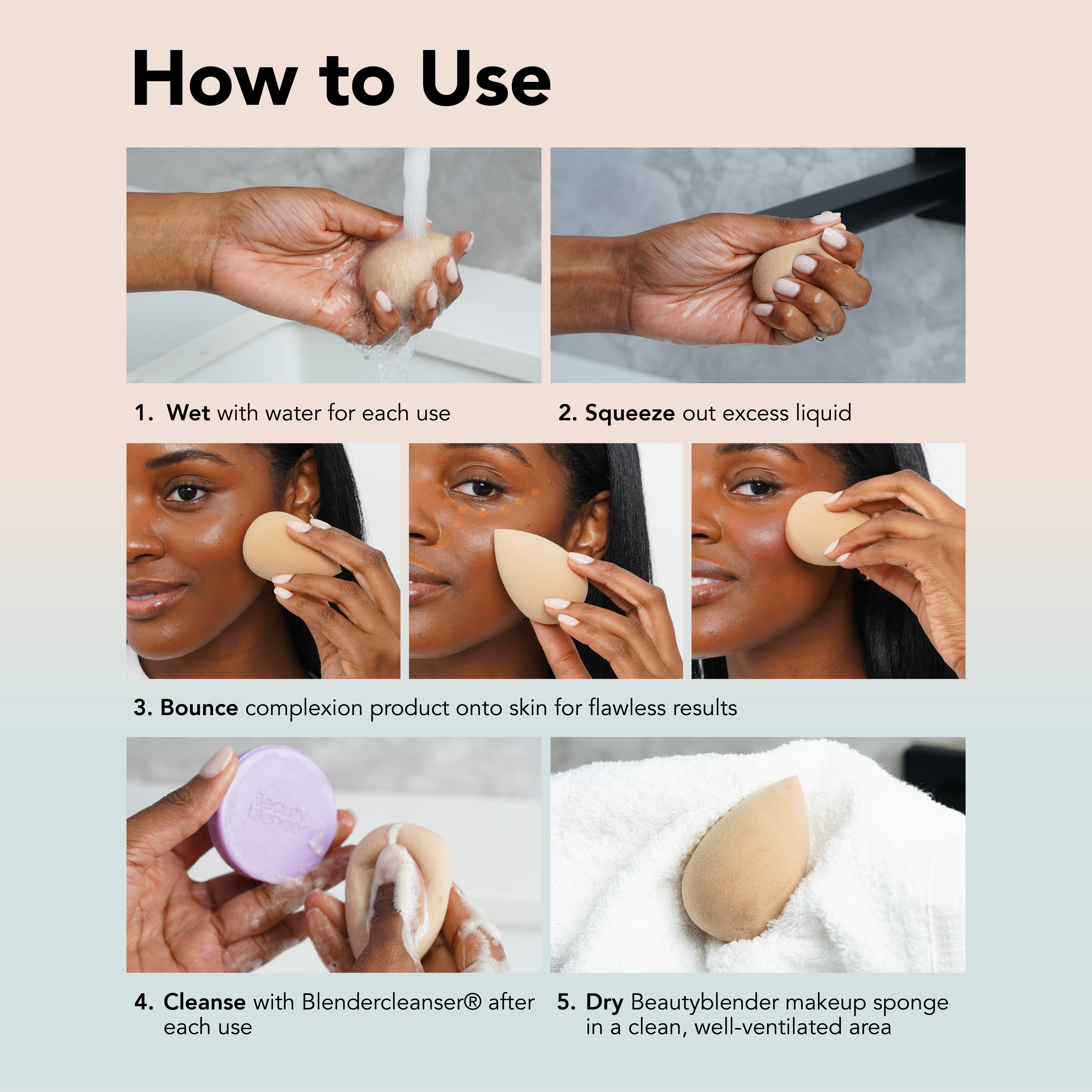 Beautyblender® Nude Makeup Sponge