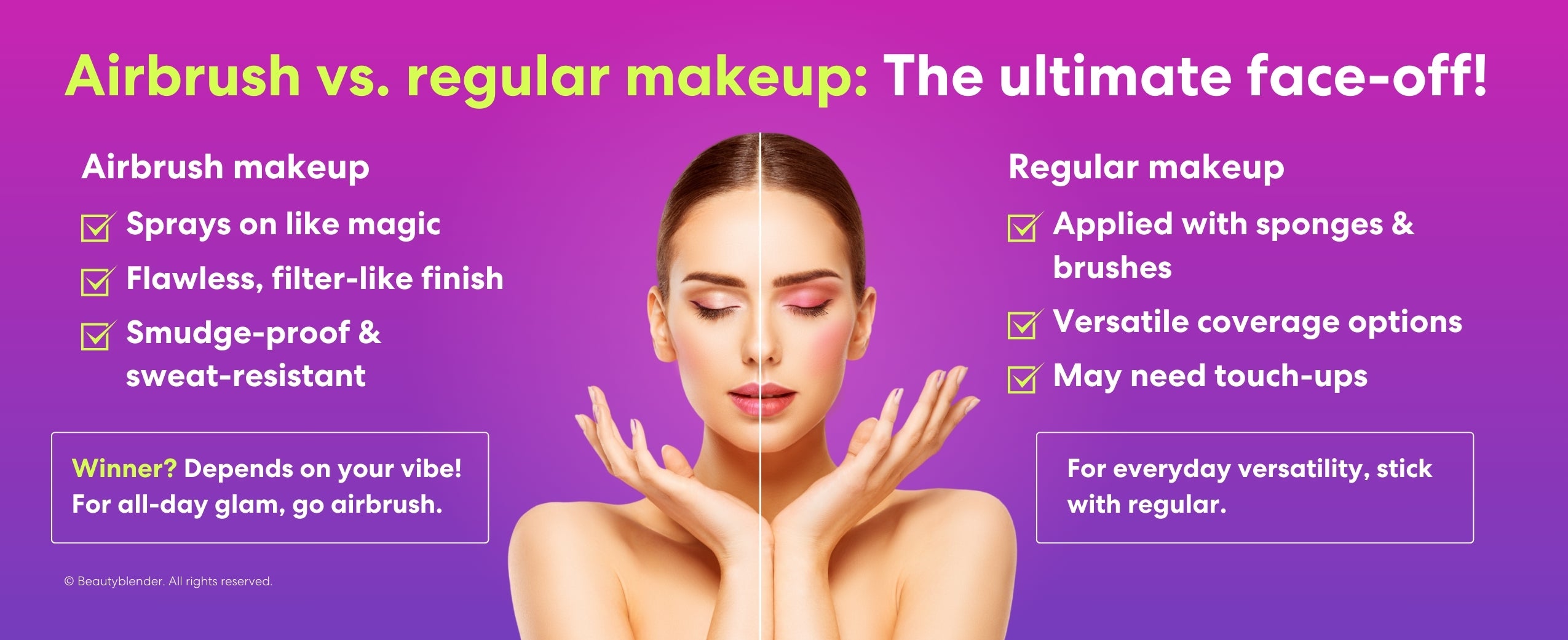 Airbrush vs. regular makeup: The ultimate face-off!