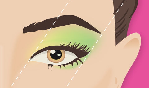 Apply your base eyeshadow on the lid