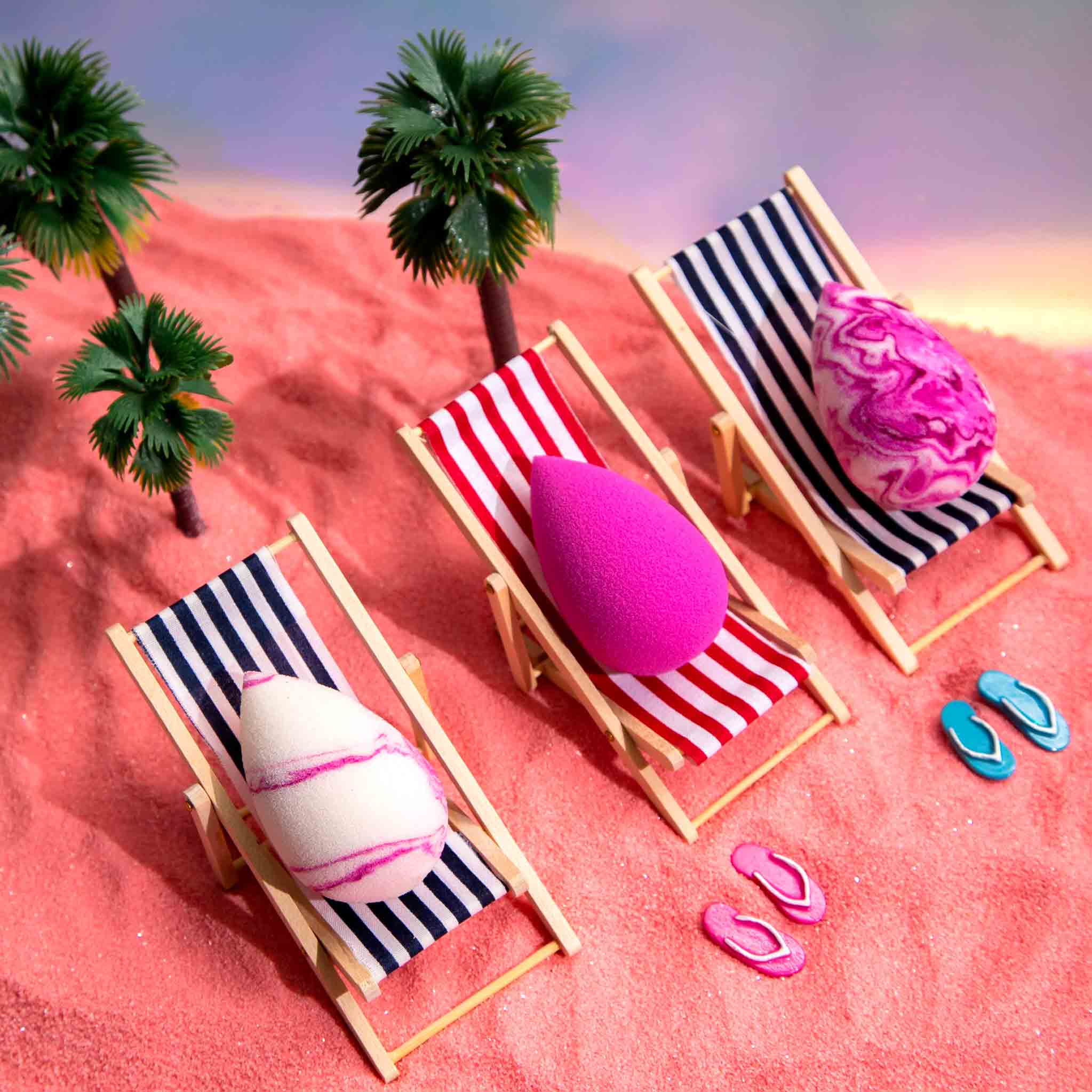 use a makeup sponge for summer makeup looks