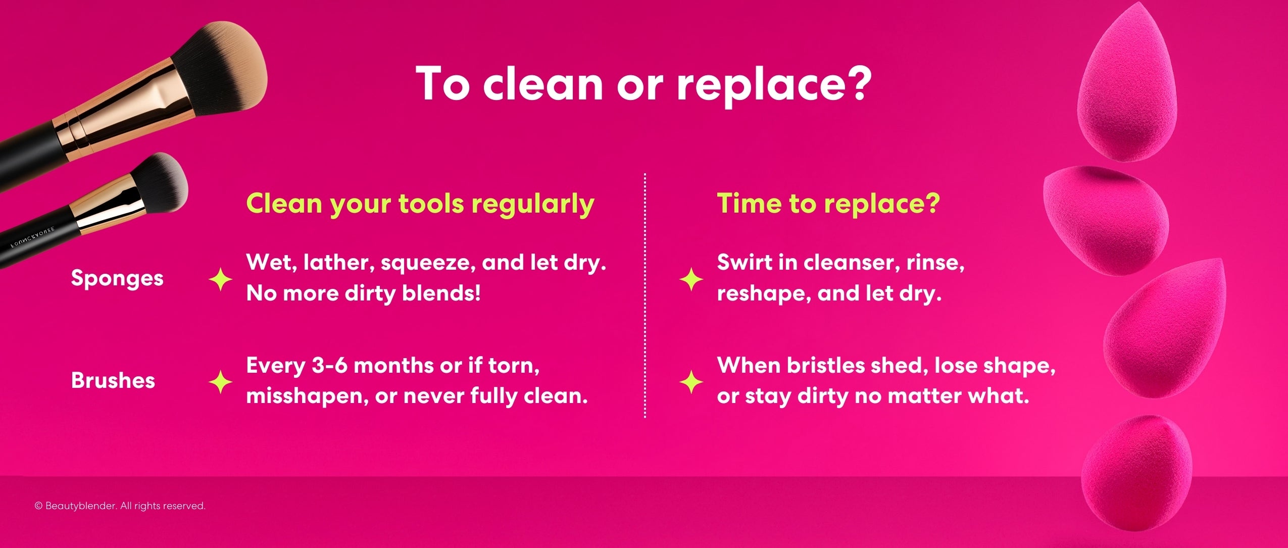 To clean or replace?