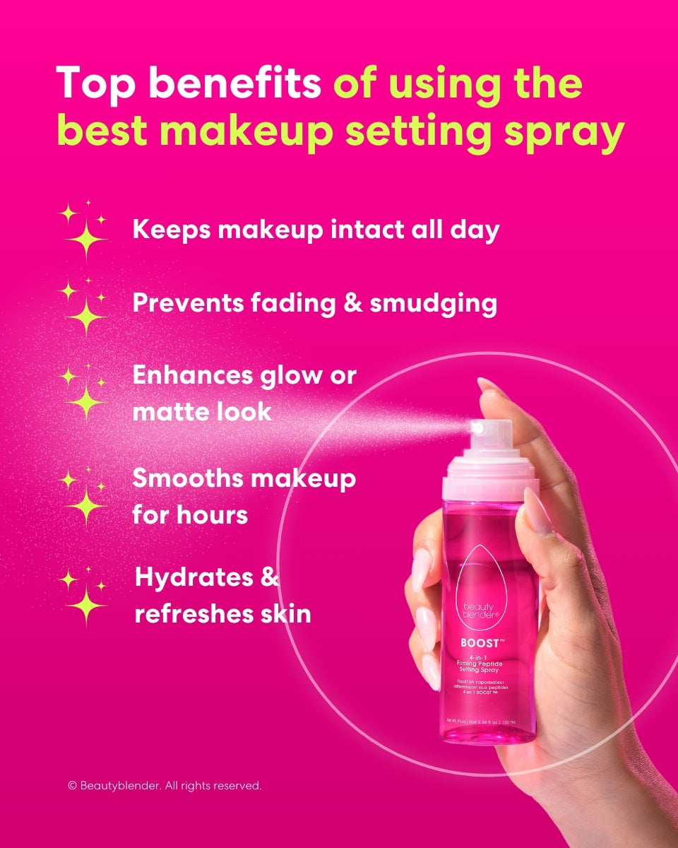 Top benefits of using the best makeup setting spray